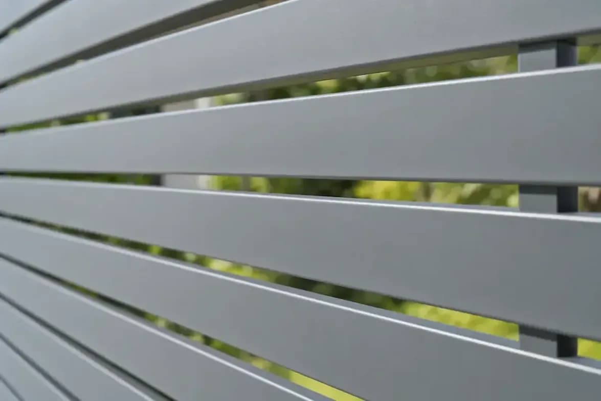 Built to Sit Outside and Stay Sharp, aluminium & slat fencing in Launceston