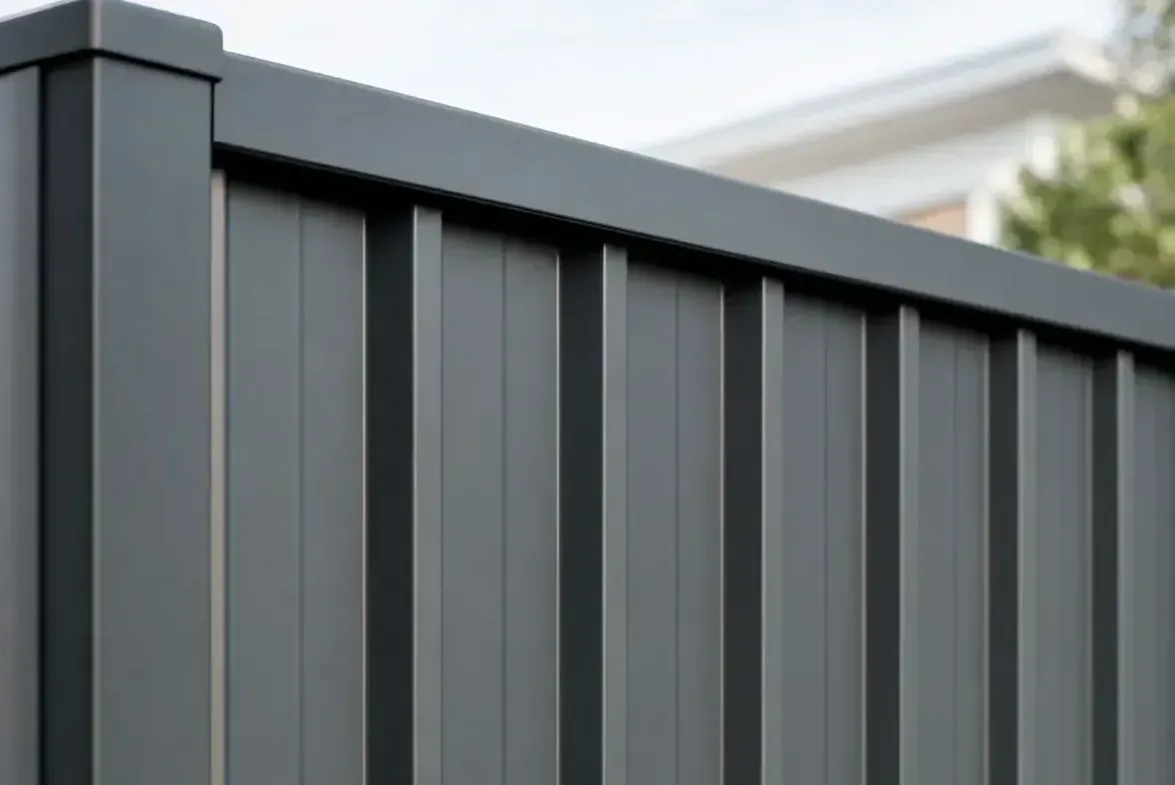 Built for Tamar Valley Weather, colorbond fencing in Launceston